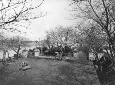 View of the Boulaq Museum, from Album du Musee de Boulaq by Auguste Mariette Bey, pub. by Moures et Cie, Cairo, 1872 by French Photographer
